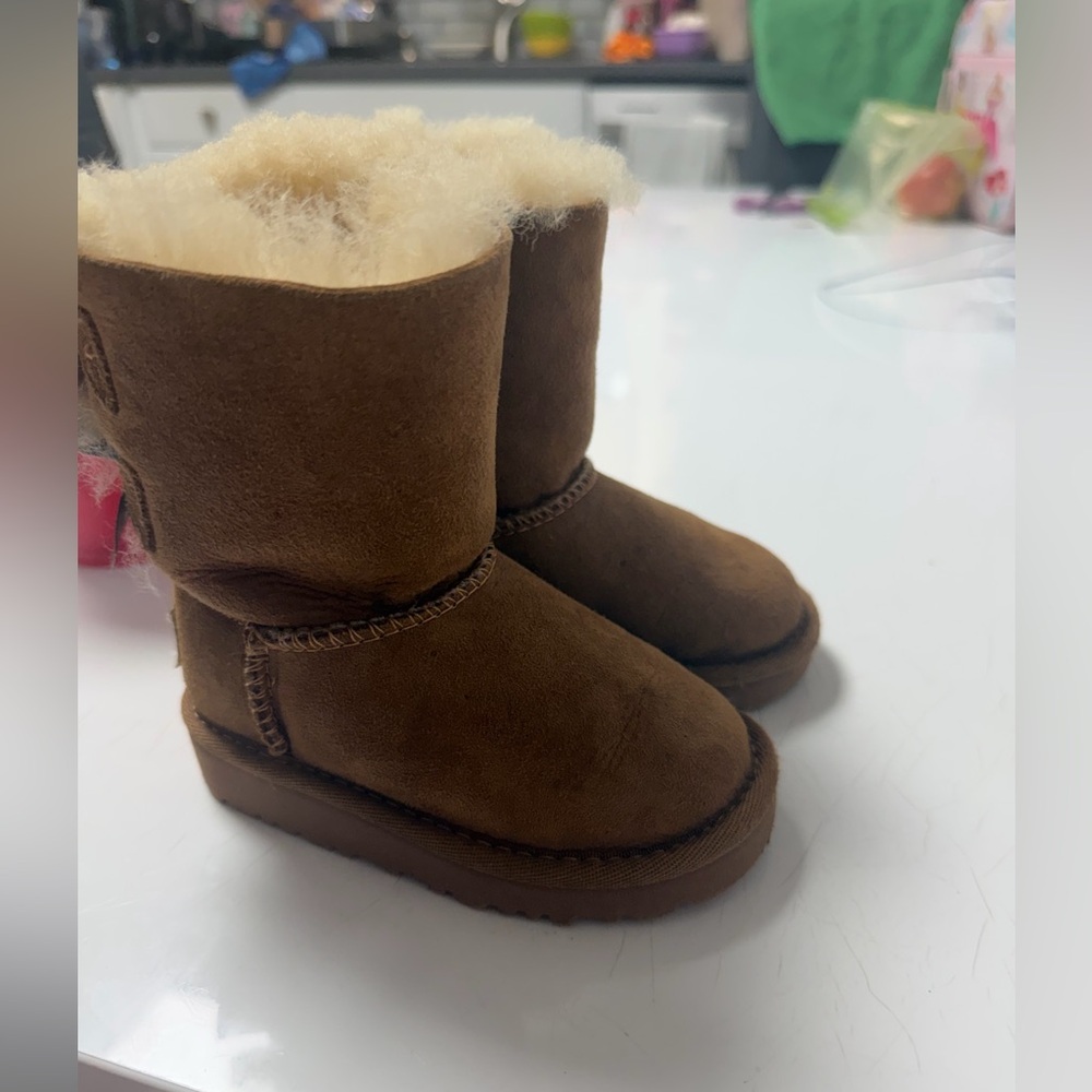 UGG Kids Brown Boots Still new